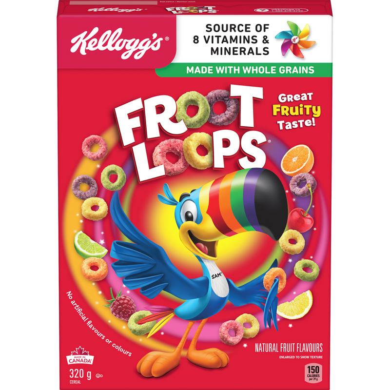 KELLOGGS FROOT LOOPS [320 G]
