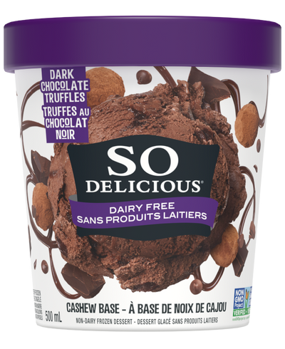 SO DELICIOUS CASHEW DARK CHOC [500 ML]