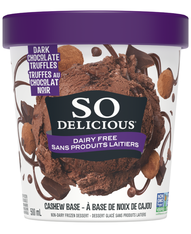 SO DELICIOUS CASHEW DARK CHOC [500 ML]