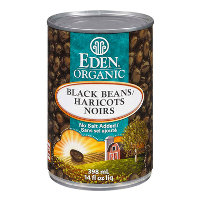 EDEN ORGANIC BLACK BEANS [398 ML]