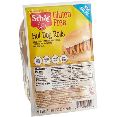 SCHAR GF HOT DOG BUNS [228 g]