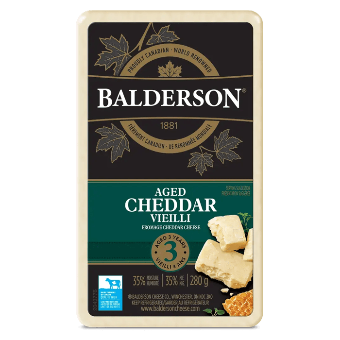 BALDERSON HERITAGE 3YR CHEDDAR [280 G]
