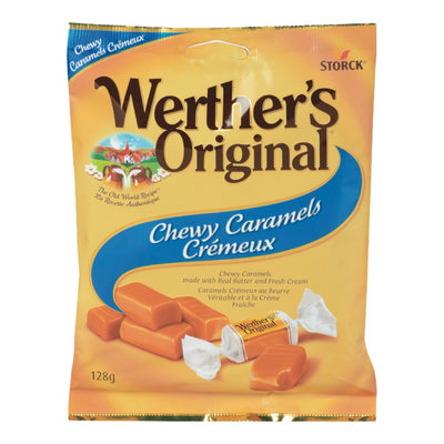 WERTHERS CHEWY CARAMELS [128 G]