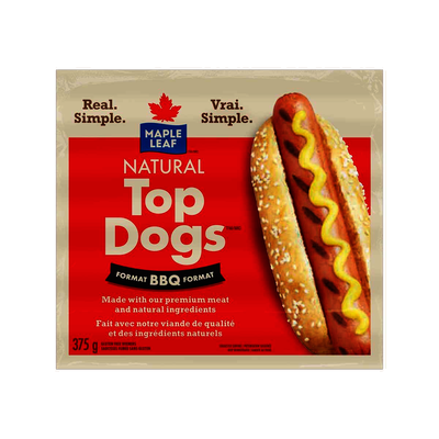 MAPLE LEAF TOP DOG BBQ [375 G]