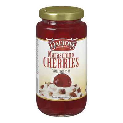 DALTON RED MARASCHINO CHERRIES [375 ML]