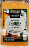 PARADISE LACTOSE-FREE MED CHED [400 G]