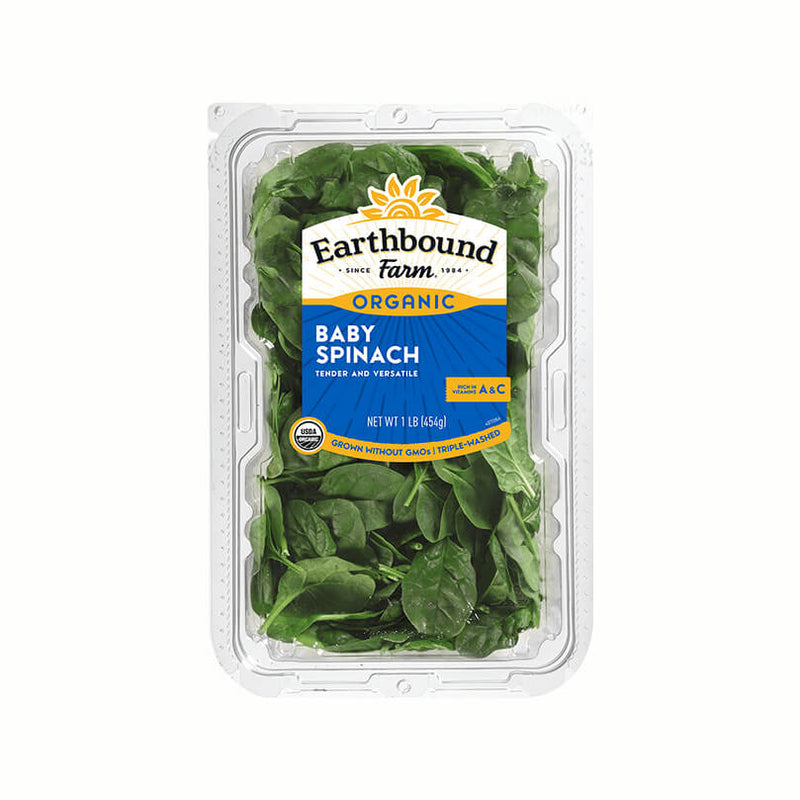 EARTHBOUND ORG BABY SPINACH [454 G]