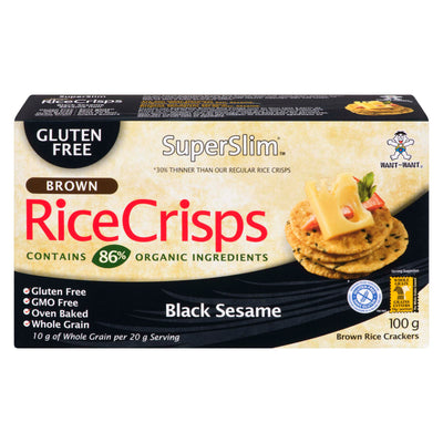 WANT BLACK SESAME RICE CRISPS [100 G]
