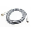 USBC CABLE BLACK/WHITE 10FEET [1 ea]