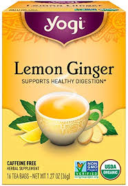 YOGI LEMON GINGER TEA [16 BAGS]