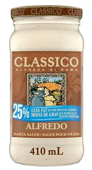 CLASSICO ALFREDO 25% LESS FAT [410 ML]