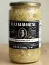 BUBBIES SAUERKRAUT [750 ML]