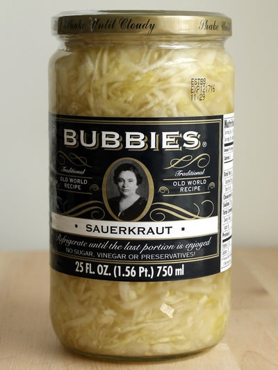 BUBBIES SAUERKRAUT [750 ML]