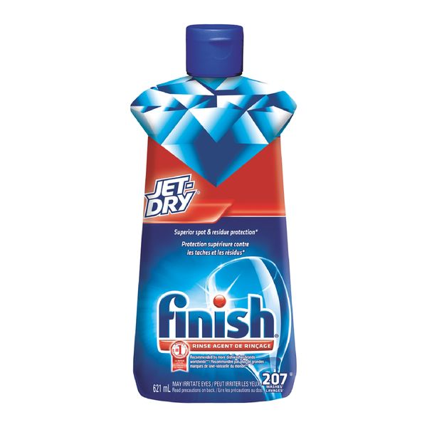 Finish, Rinse Agent, 621 mL