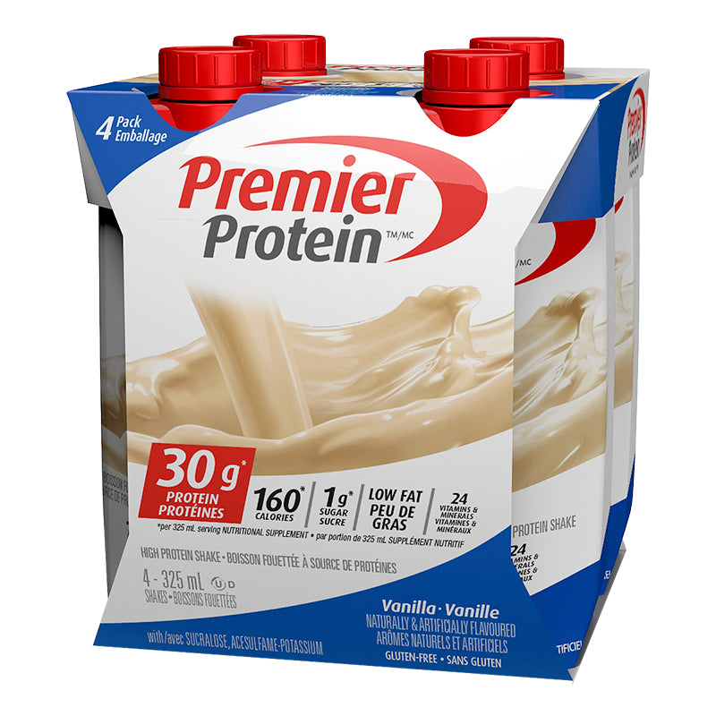 PREMIER PROTEIN VANILLA SHAKE [4 pkg]