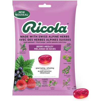 RICOLA BERRY MEDLEY DROPS [45 pcs]