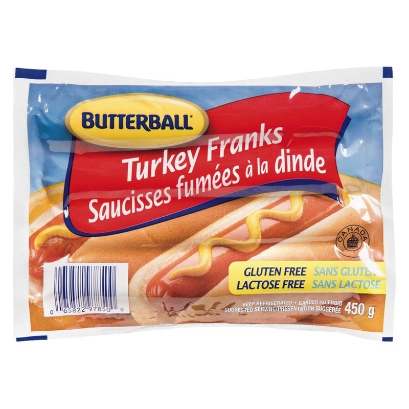 BUTTERBALL TURKEY FRANKS [450 G]