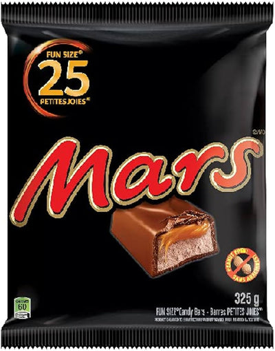 MARS FUN SIZE BARS PEANUT FREE [25 PACK]