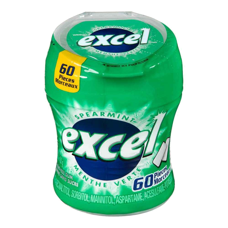 EXCEL SPEARMINT CAN [60 PIECE]