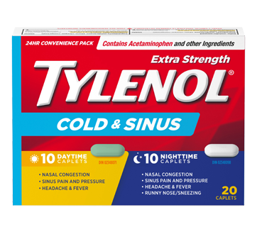 TYLENOL COLD & SINUS DAY/NIGHT [20 PK]