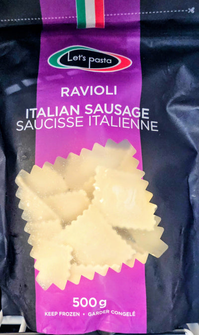 LET PASTA RAVIOLI SAUSAGE [500 G]