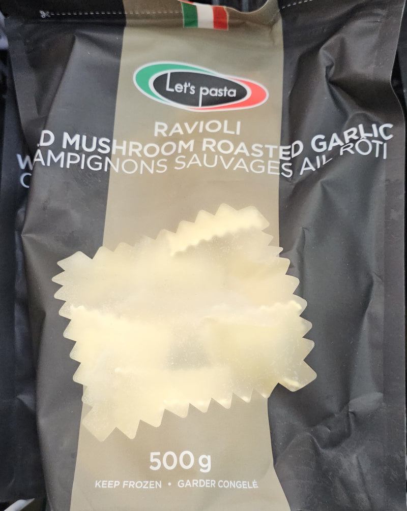 LETS PASTA RAVIOLI MUSHROOM [500 G]