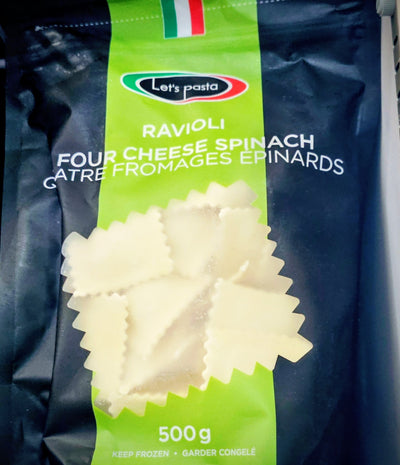 LET PASTA RAVIOLI CHS SPINACH [500 G]