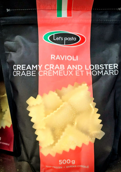LET PASTA RAVIOLI CRAB LOBSTER [500 G]