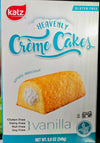 KATZ GF VANILLA CREME CAKES [249 G]