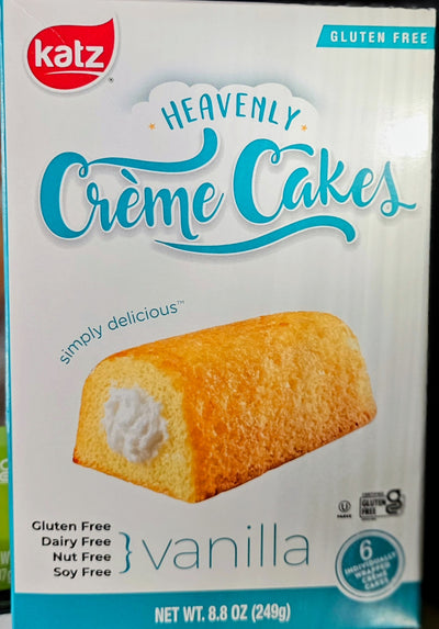 KATZ GF VANILLA CREME CAKES [249 G]