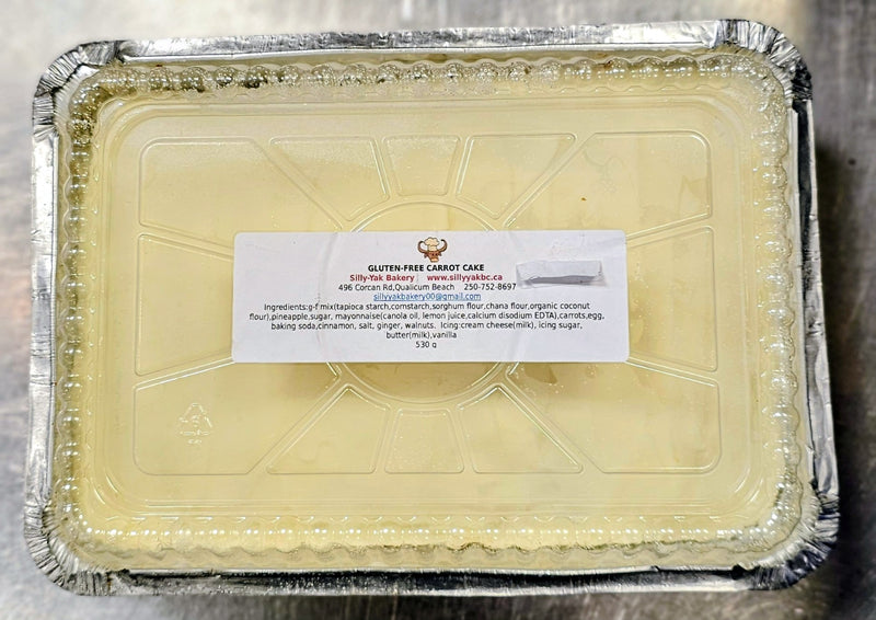 Silly Yak GF Carrot Cake