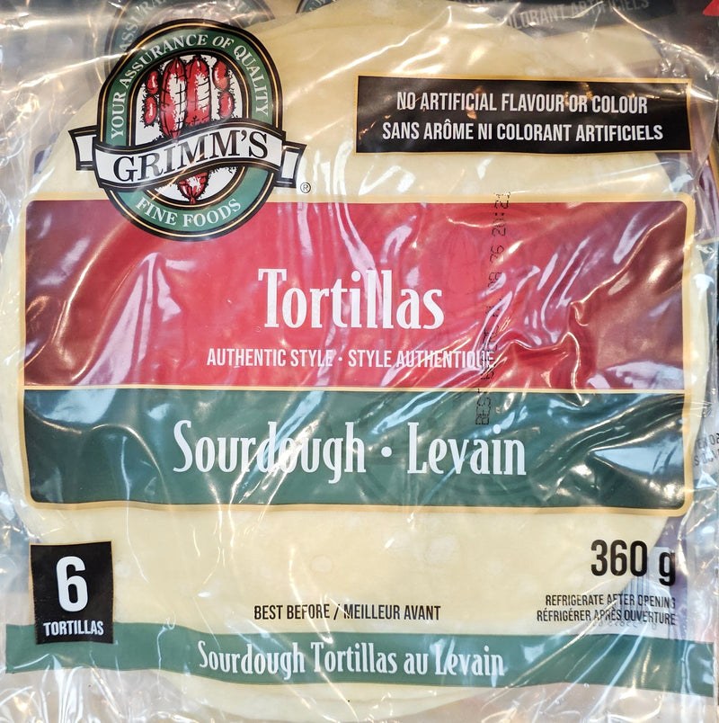 GRIMMS SOURDOUGH TORTILLAS [360 G]