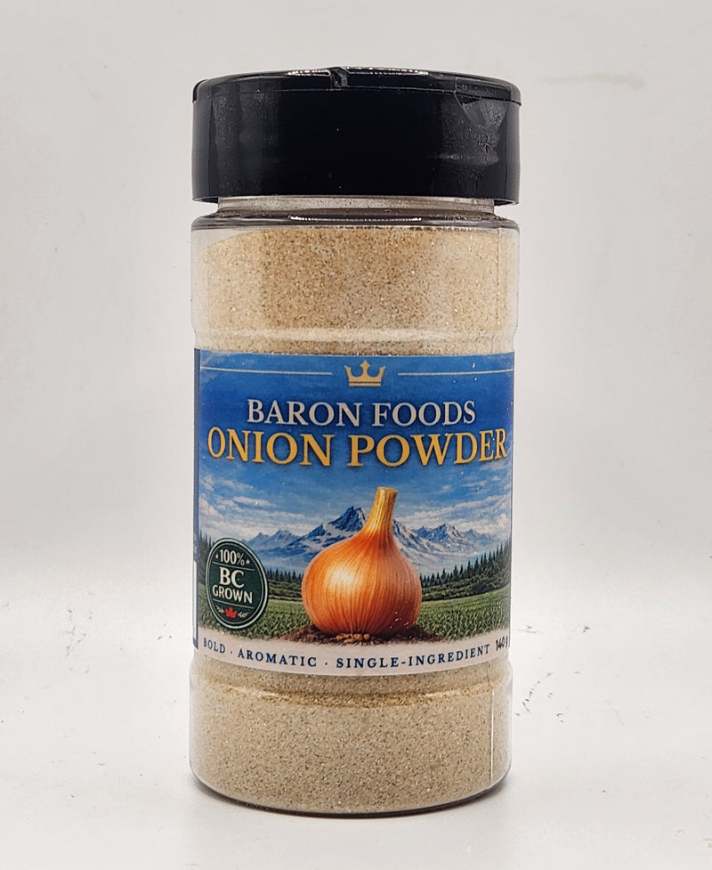 BARON FOODS ONION POWDER, 140g