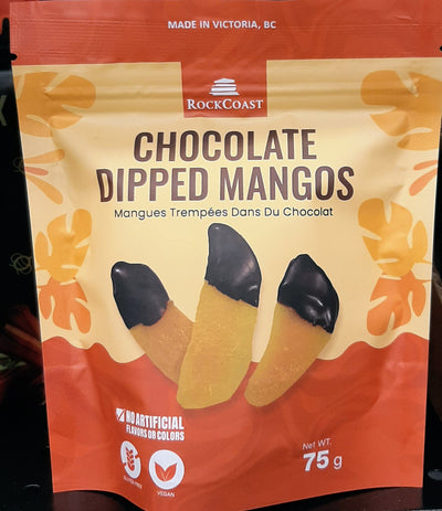 ROCKCOAST DIPPED CHOC MANGOS [75 G]