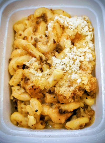 FIESTA BEEF MAC & CHEESE