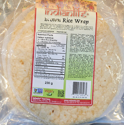 INDIAN LIFE BROWN RICE WRAP [230 G]