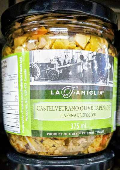 LA FAMIGLIA OLIVE TAPENADE [375 ML]