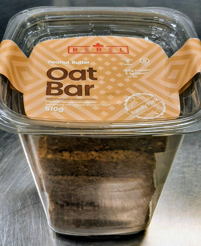 REBEL PEANUT BUTTER OAT BAR [510 g]