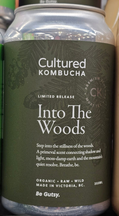 CULTURED KOMBUCHA THE WOODS [355 ml]