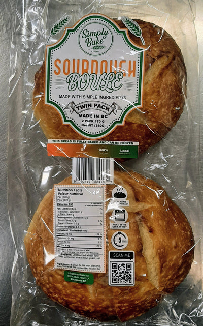 SIMPLY SOURDOUGH BOULE [170 G]
