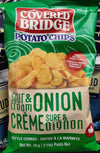 COVERED BRIDGE CHIPS SOUR CREAM & ONION [60 G]