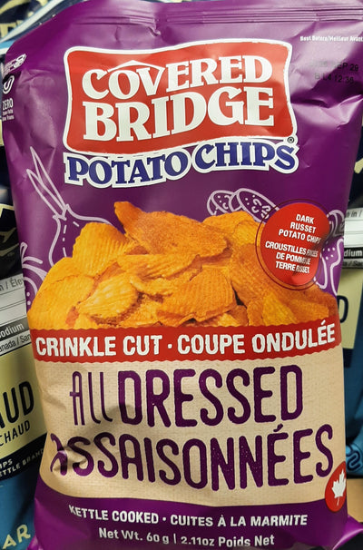 COVERED BRIDGE CHIPS ALL DRESSED [60 G]