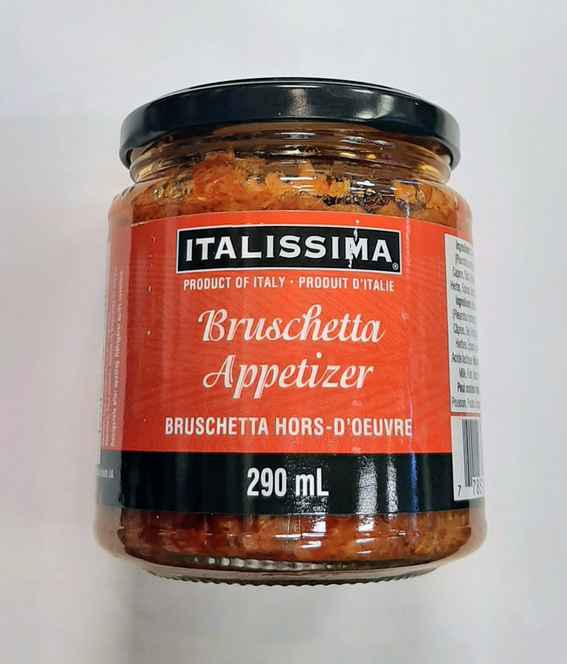 ITALISSIMA BRUSCHETTA APPETIZER [290 ML]