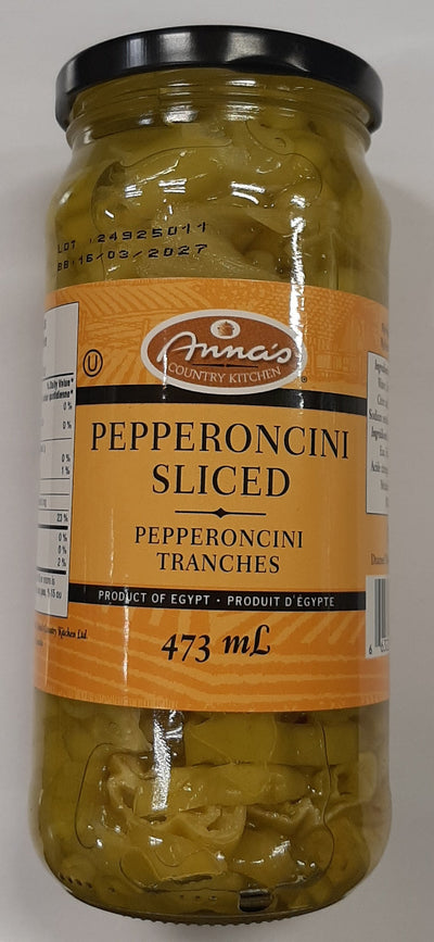ANNAS PEPPERONCINI SLICED [473 ML]