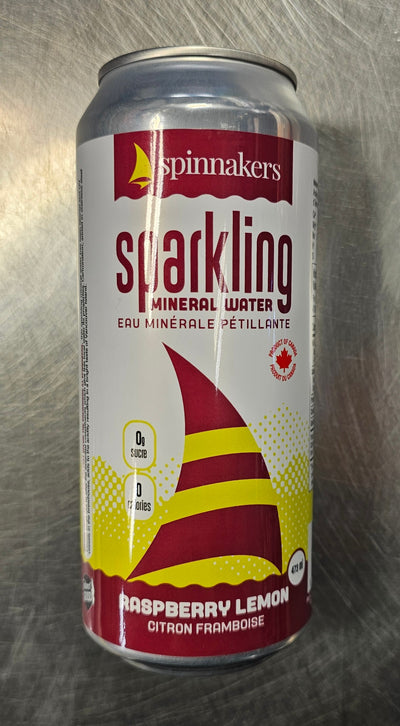 SPINNAKERS SPARKLING WATER RASPBERRY LEMON [473 ml]
