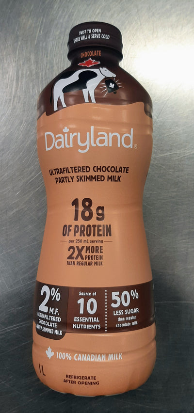DAIRYLAND 2% PROTEIN CHOCOLATE MILK [1 L]