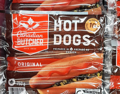 CANADIAN BUTCHER HOT DOGS [750 G]