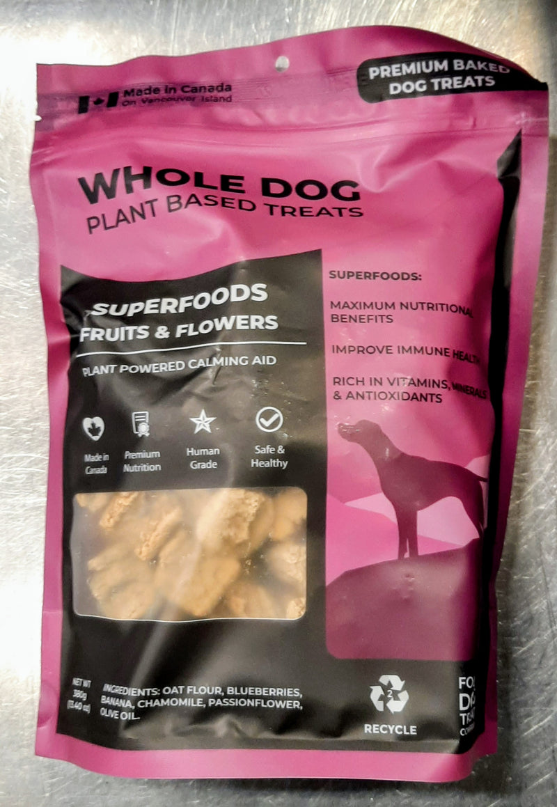 WHOLE DOG FRUITS & FLOWERS TREATS [380 G]