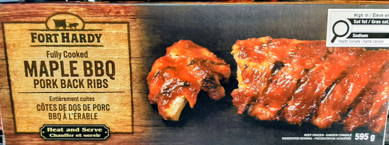 FORT HARDY MAPLE PORK BACK RIB [595 G]