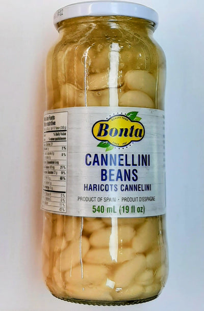 BONTA CANNELLINI BEANS [540 ML]